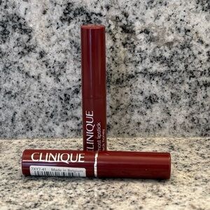 Set of 2 CLINIQUE Almost Lipstick- Black Honey